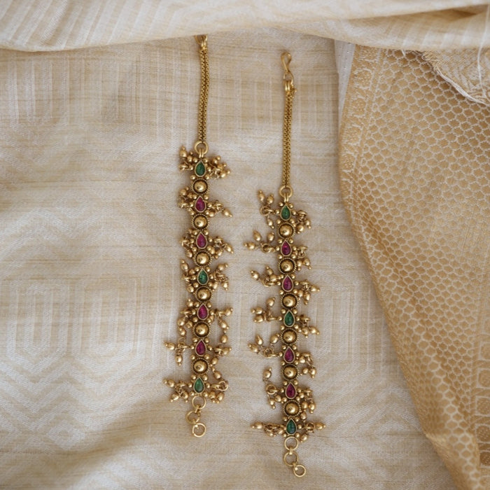 Antique mattal / ear accessories AM4806