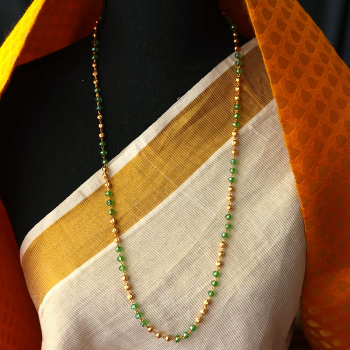 Heritage green bead chain HC0133