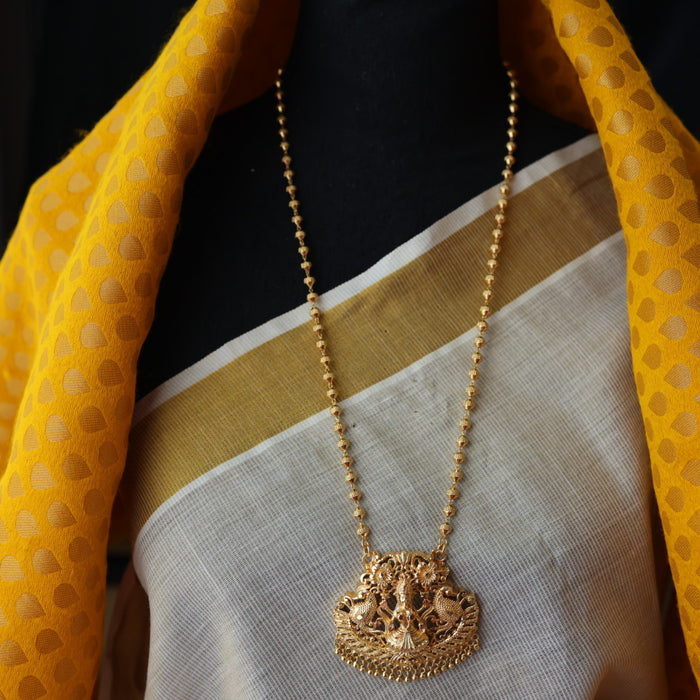 Heritage gold plated gold padakam necklace HP2011