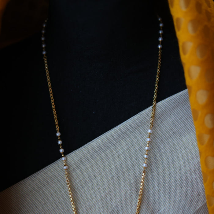 Heritage gold plated padakam necklace HP6111