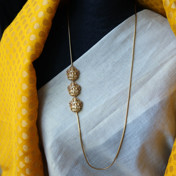 Heritage gold temple design kodi chain HC457