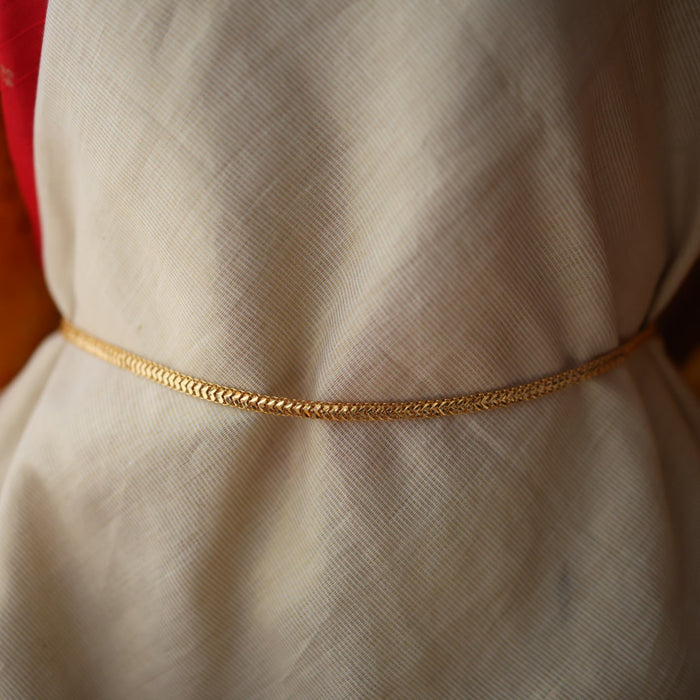 Heritage gold simple waistchain HW10057