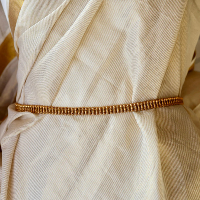 Antique plain gold design waistchain AW106732