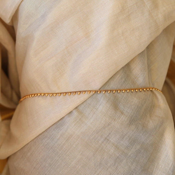 Heritage gold plated simple waistchain HW34679