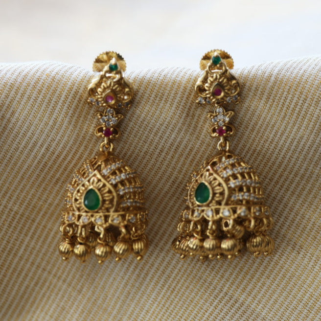 Antique jumka earrings AJ484