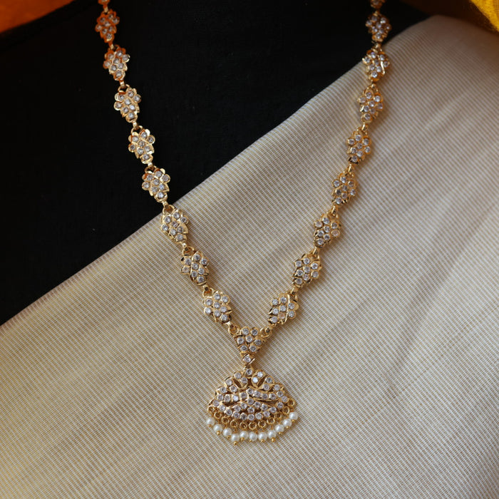 Heritage gold plated short necklace HP211