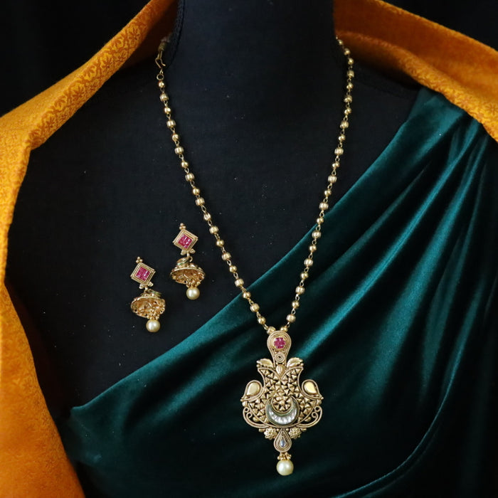 Clearance antique short necklace 14855565