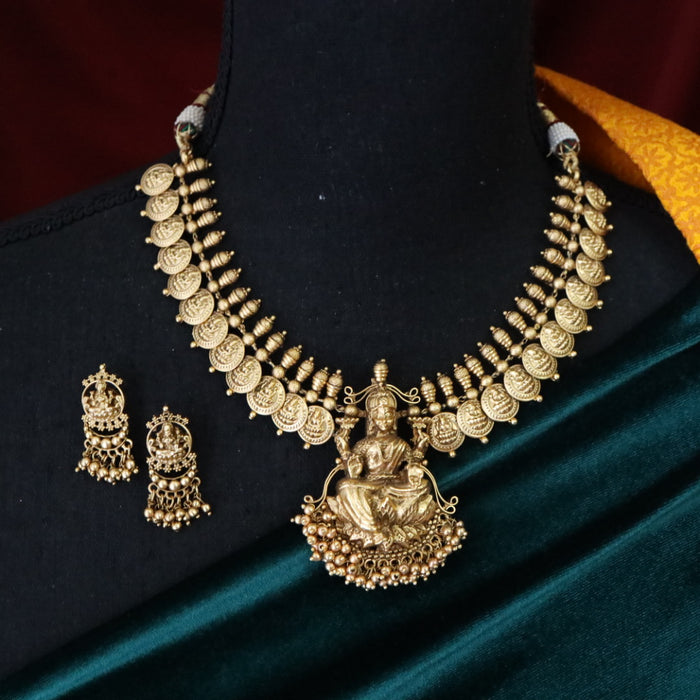 Antique choker necklace and earrings S1B128