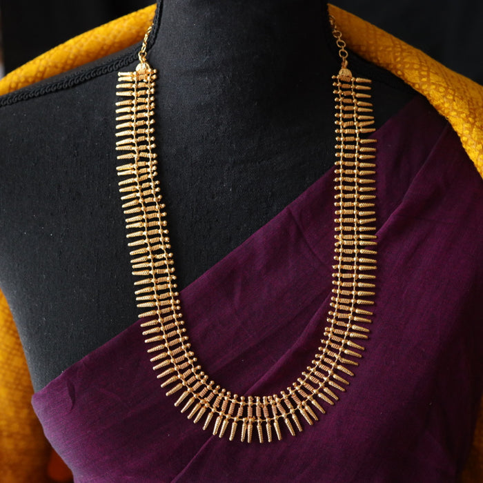 Heritage gold and plated white stone waistchain/ long necklace  HL980