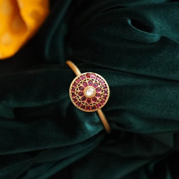 Antique simple bangle - open type- one size 104049
