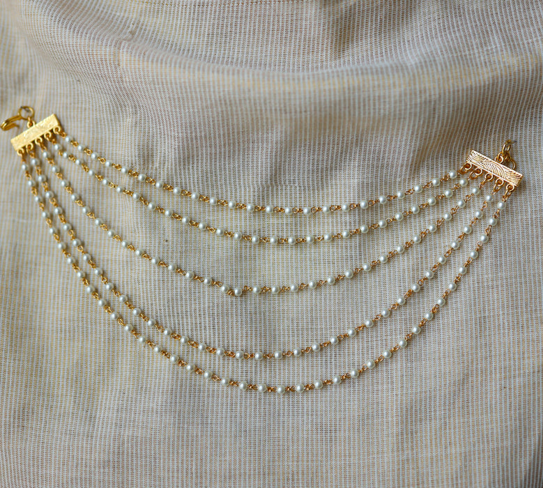 Heritage 5 layer pearl  mattal ear accessories HM012