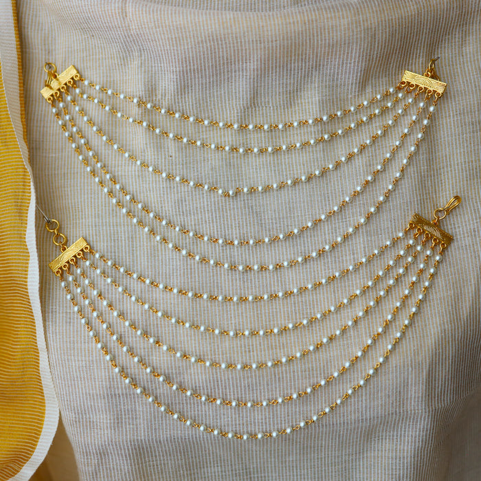 Heritage 5 layer pearl  mattal ear accessories HM012