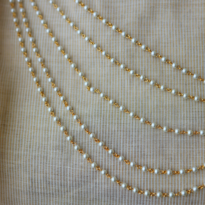 Heritage 5 layer pearl  mattal ear accessories HM012