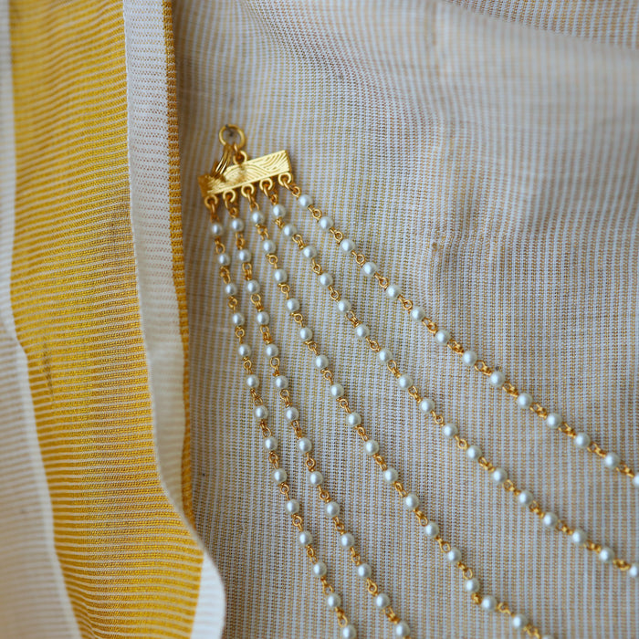 Heritage 5 layer pearl  mattal ear accessories HM012