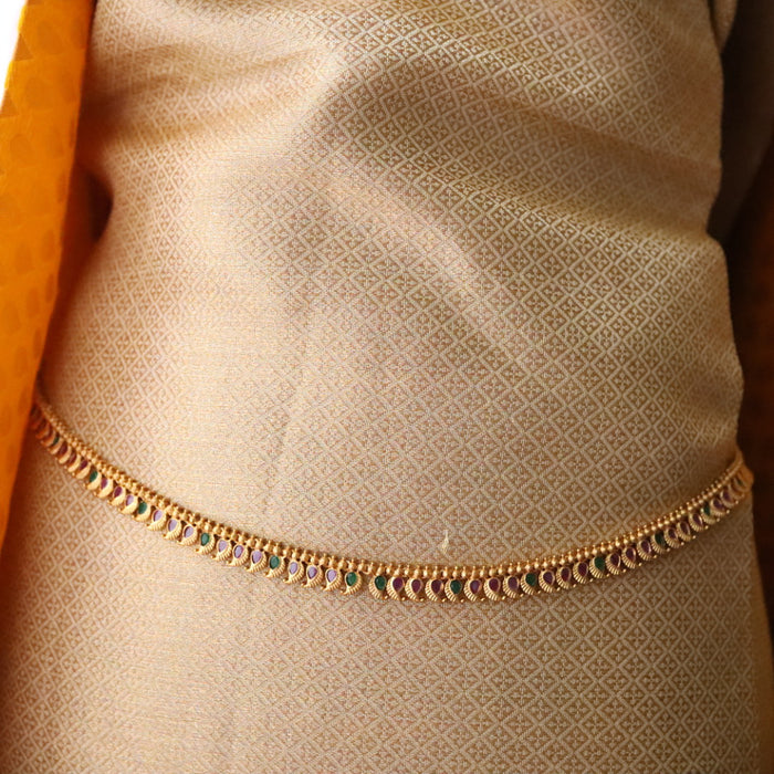Antique long necklace with  earrings / waistchain LL03032