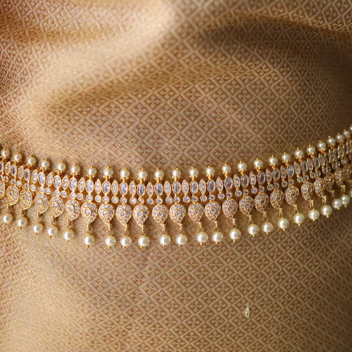 Heritage gold plated  Cz stone waistchain 234589