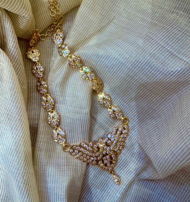 HERITAGE GOLD PLATED short necklace