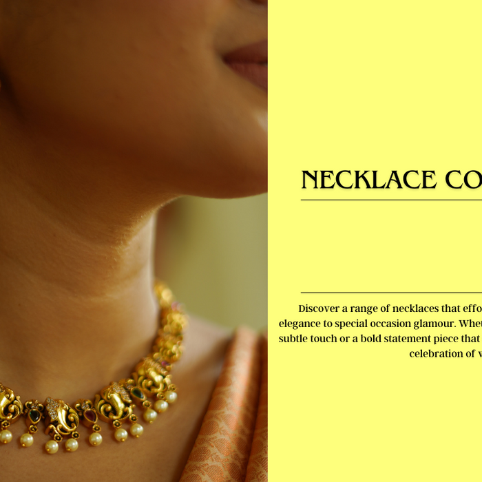 Elegance meets craftsmanship in our exquisite Necklace Collection