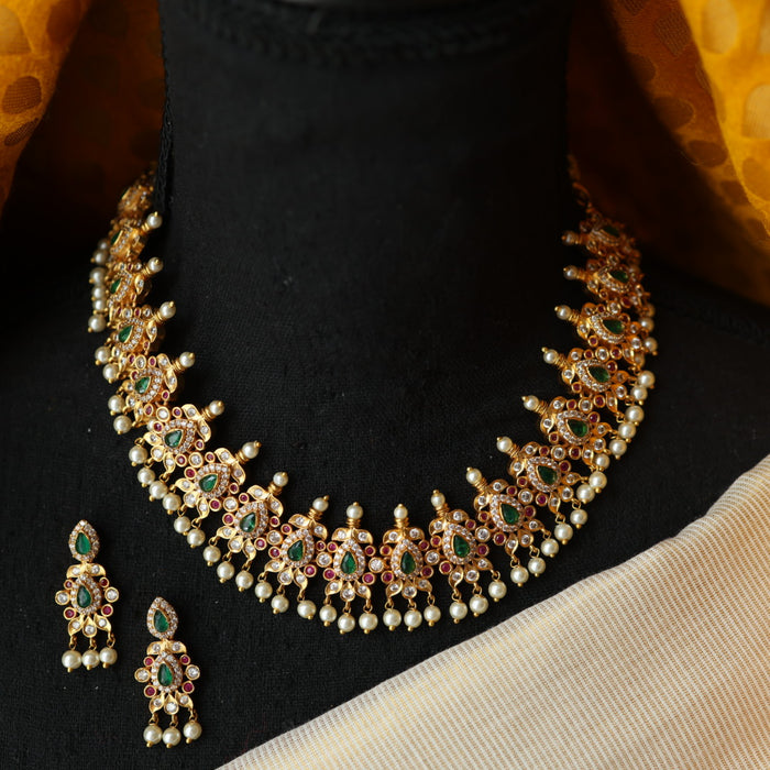 Antiquechoker necklace with earrings  SS107899
