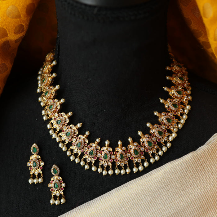 Antiquechoker necklace with earrings  SS107899
