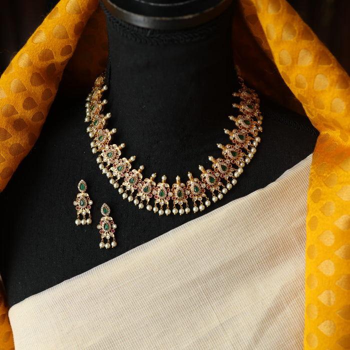 Antiquechoker necklace with earrings  SS107899