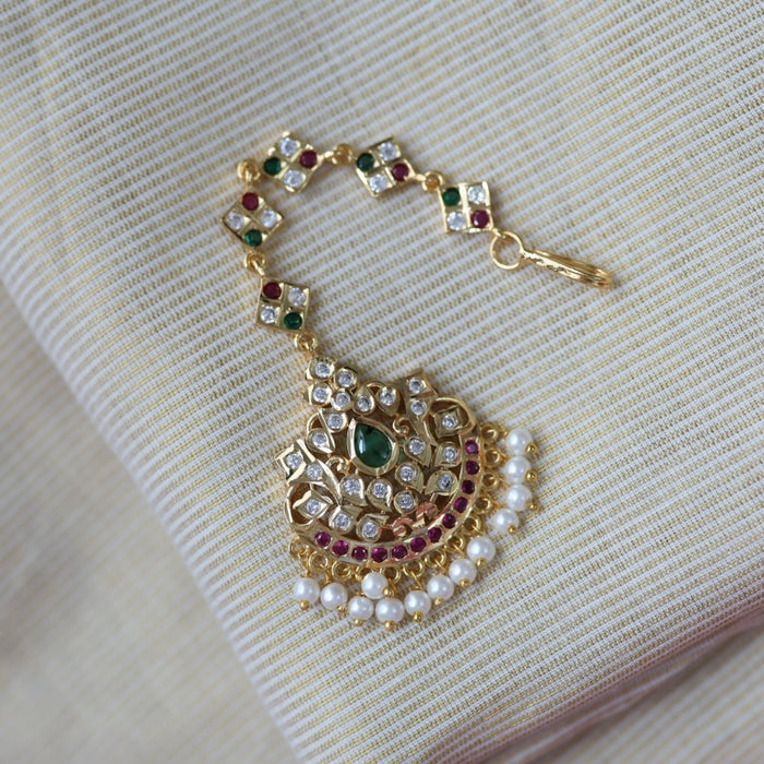 Heritage gold plated multi tone tikka HT345