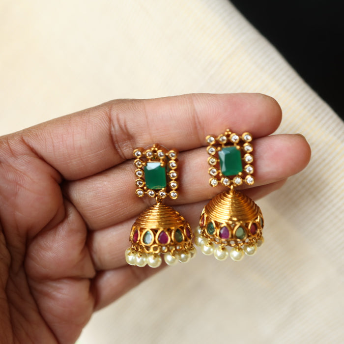 Antique choker necklace and earrings CCB1692