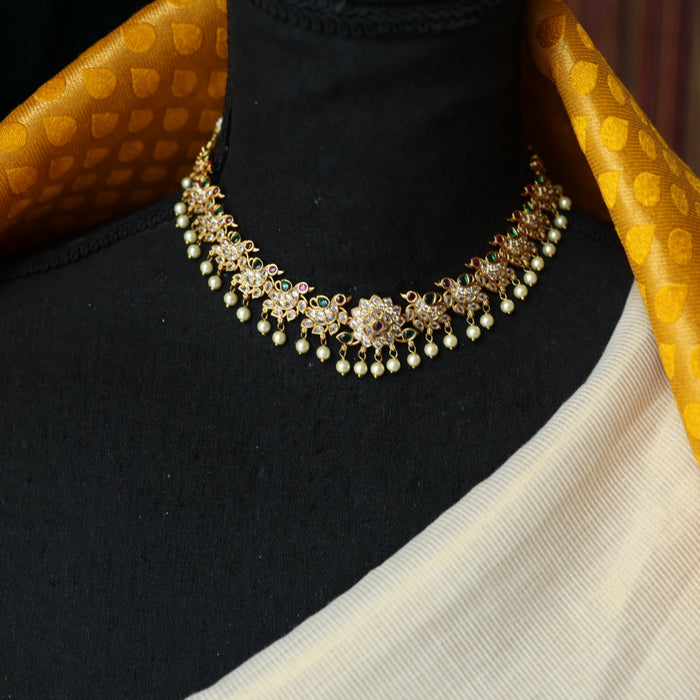 Antique choker necklace with earrings CCB13275