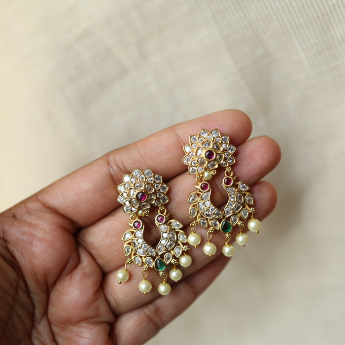 Antique choker necklace with earrings CCB13275