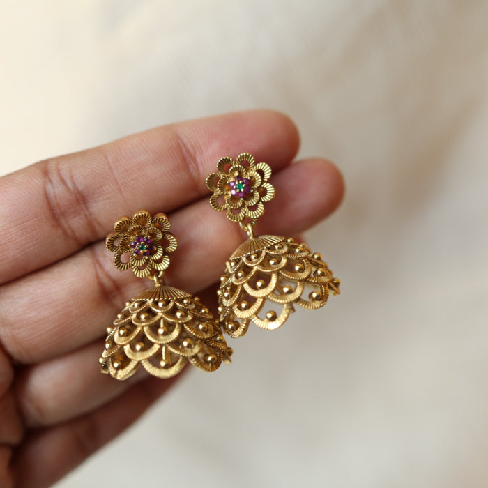 Antique choker necklace and earrings CCB1654