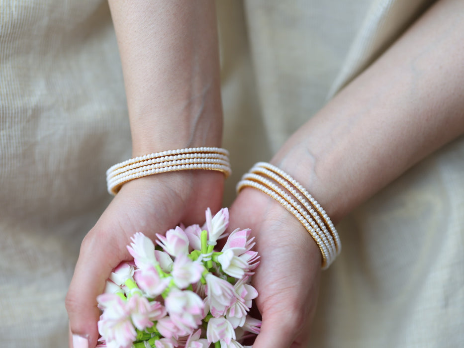 Heritage gold plated gold bangle (1 set  of 2 bangles) HB5234
