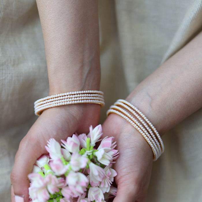 Heritage gold plated gold bangle (1 set  of 2 bangles) HB5234