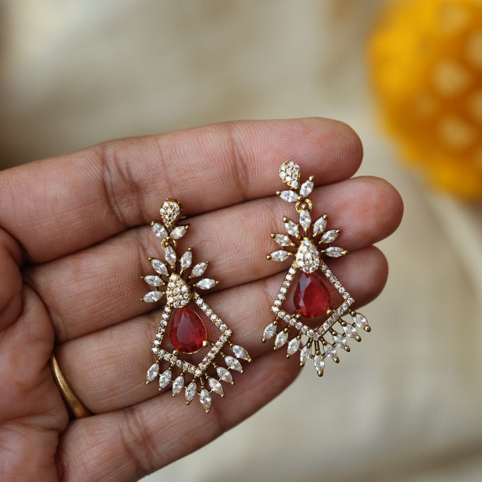 Antique multi stone short necklace and earrings TTS4367