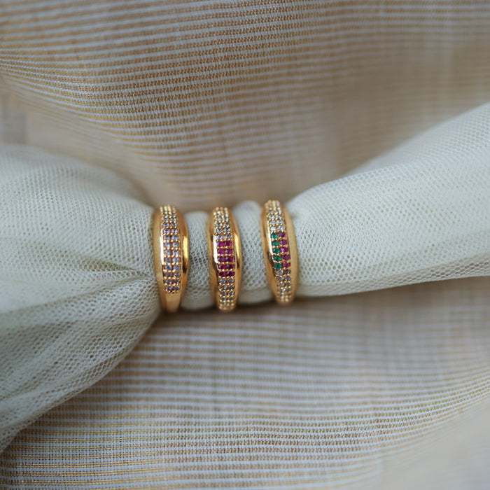 Heritage gold plated rings HRS001
