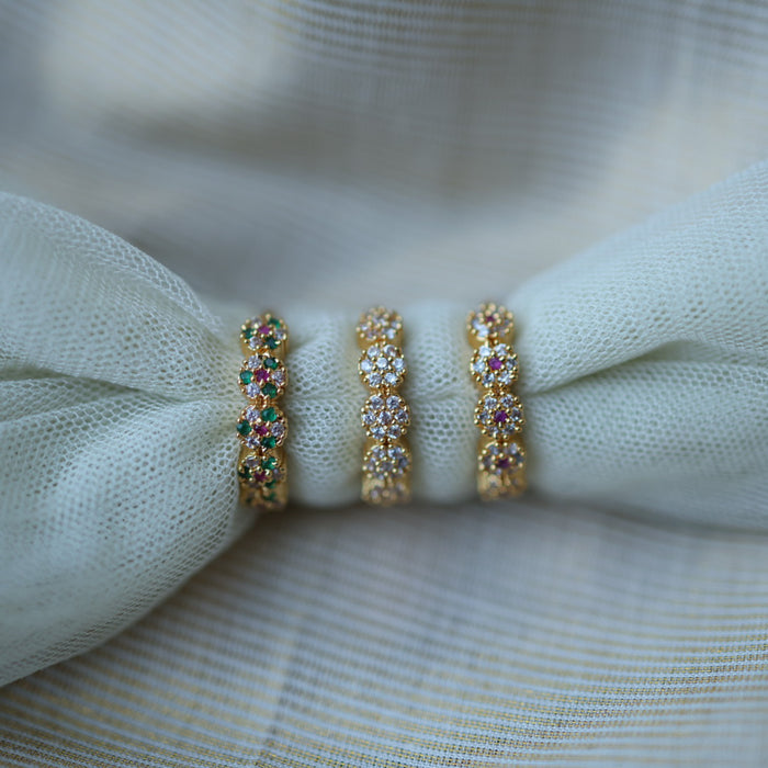 Heritage gold plated rings HRS004