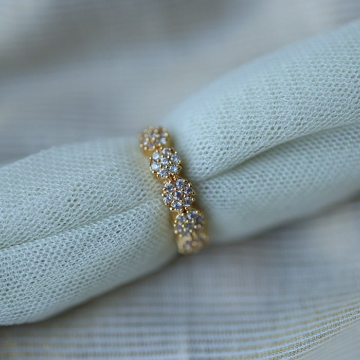 Heritage gold plated rings HRS004