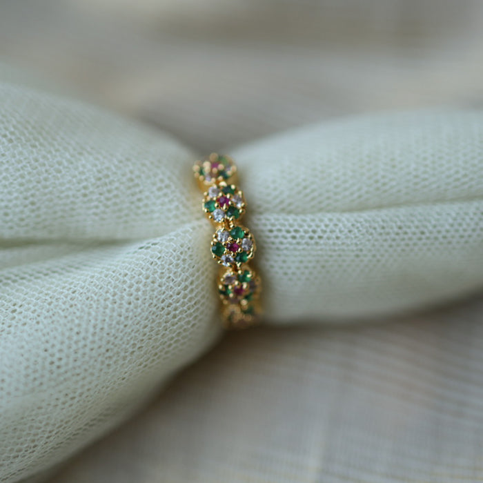 Heritage gold plated rings HRS004