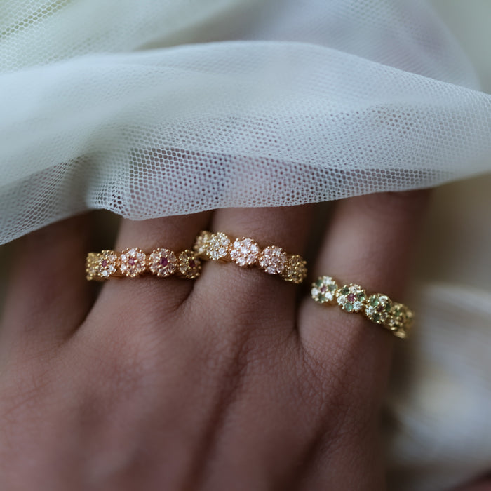 Heritage gold plated rings HRS004