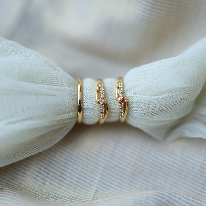 Heritage gold plated rings HRS005