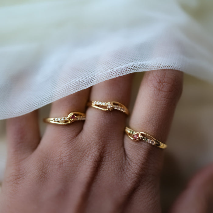 Heritage gold plated rings HRS005