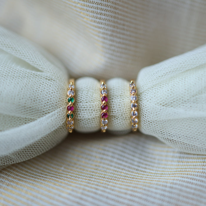 Heritage gold plated rings HRS006