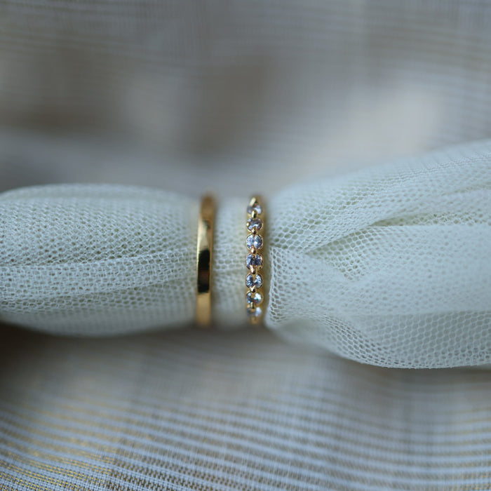 Heritage gold plated rings HRS006