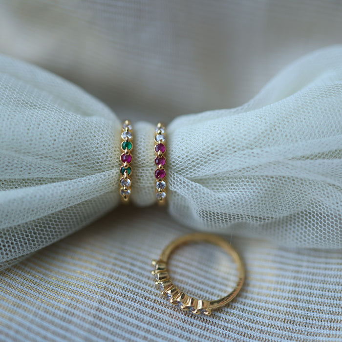 Heritage gold plated rings HRS006