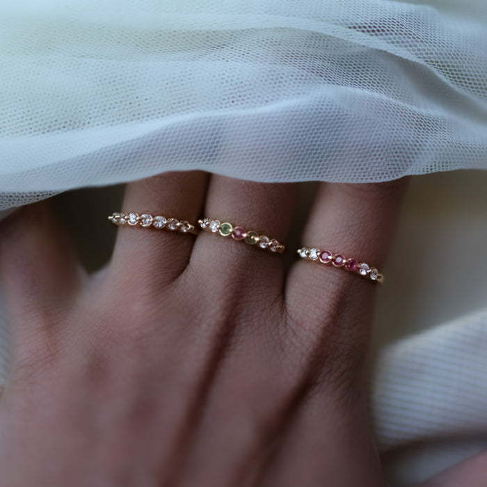 Heritage gold plated rings HRS006