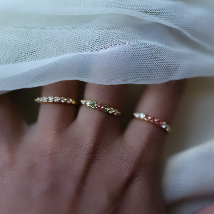 Heritage gold plated rings HRS006