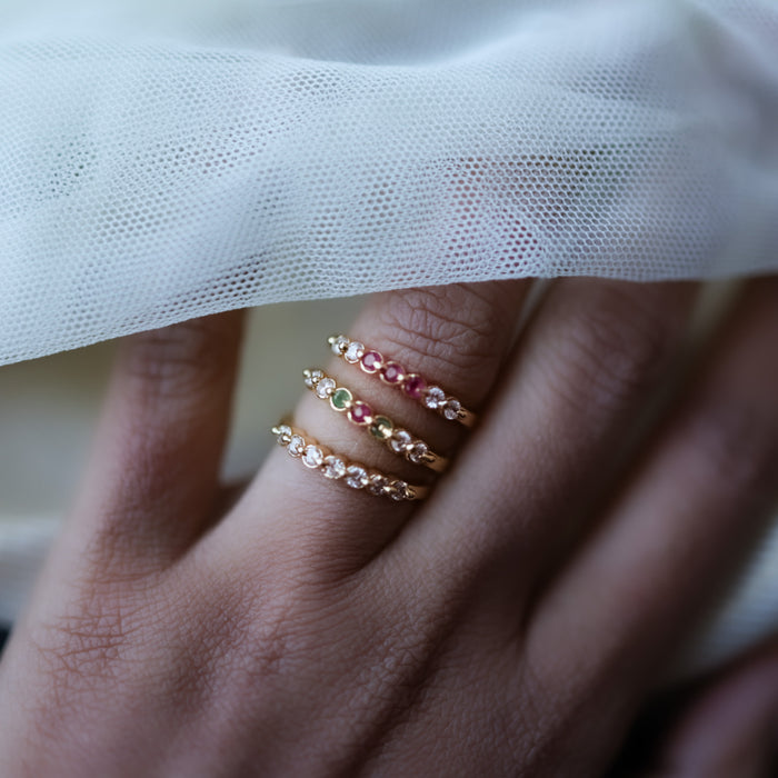 Heritage gold plated rings HRS006