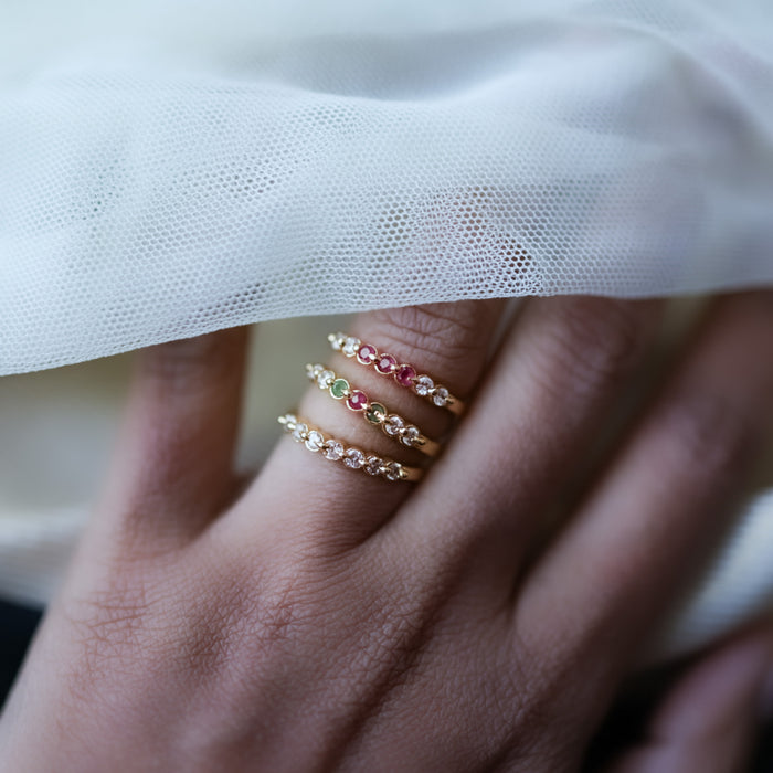 Heritage gold plated rings HRS006