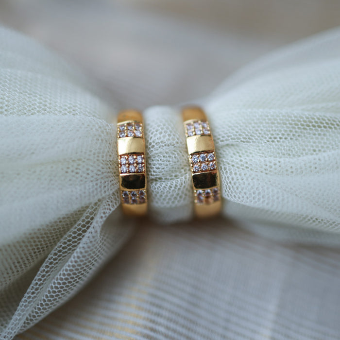 Heritage gold plated rings HRS009