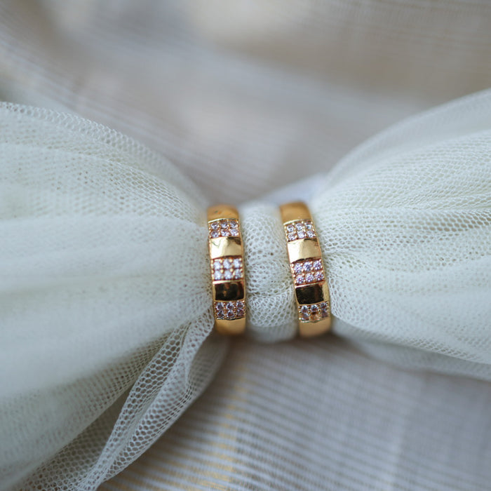 Heritage gold plated rings HRS009