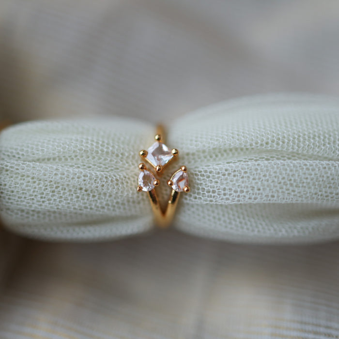 Heritage gold plated rings HRS0010